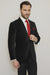 Men's Paisley Black Velvet Fabric Patterned Texture Men's blazer Sport Coat velour Blazer Jacket