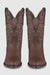 Brown Sharkskin Cowboy Boots J-Toe