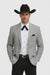 Western Suits For Wedding - Traje Para Hombre - Western Tuxedo - Cowboy Tuxedo Grey