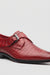 Marco Di Milano Mens Red  Caiman Gator Dress Shoes Rovigo