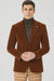Mens Blazer Rust