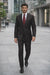 Athletic Cut Classic Suits Men's suit  Classic Relax Fit Pleated Pants 19 Inch Bottom Brown