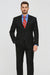 Black Super 150'S Wool Men's Cheap Priced Business Suits Clearance Sale Available In 2 Or 3 Buttons Style Regular Classic Cut Vented