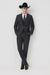 Western Suit - Trajes Para Hombres - Cowboy Formal Attire - Trajes De Novio - Notch Lapel Single Breasted Grey Suit