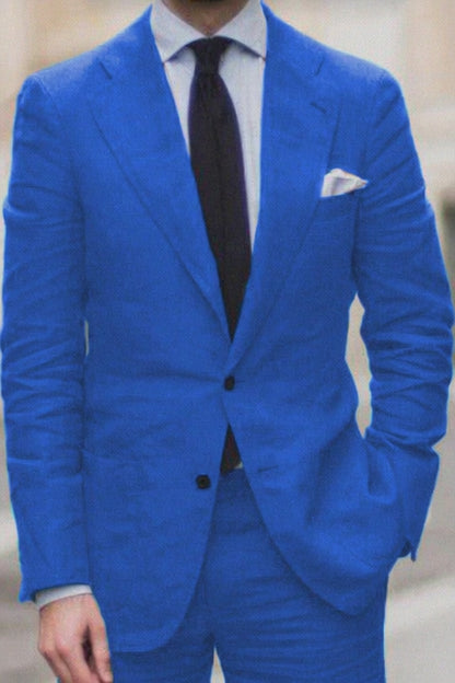 Royal Blue Suit  - Royal Blue Tiffany Color