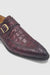 Single Monk Buckle Split Toe Loafer