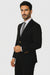 Mens Cotton Fabric Suit - Black Suit For Summer