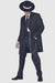 Men's Tuxedos Fashion Formal Black Longer Fashion Zoot Suit