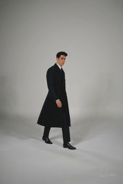  Fully Lined Men'S Overcoat 