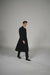 Men'S Six Buttons Black Fully Lined Men'S Overcoat Long Coats Winter Men'S Topcoat Sale