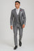 Dad And Son Two Button Gray Matching  Perfect for toddler Suit wedding  attire outfits Suits