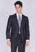 Mantoni Suit Brand Men’s Suit-Solid Gray- High End Suits - High Quality Suits