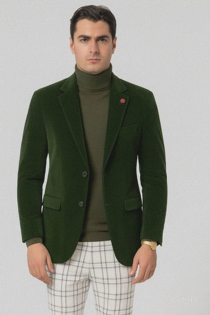 Mens Blazer - Green