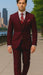 Plus Size Burgundy Suit for Every Occasion