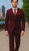Plus Size Burgundy Suit for Every Occasion