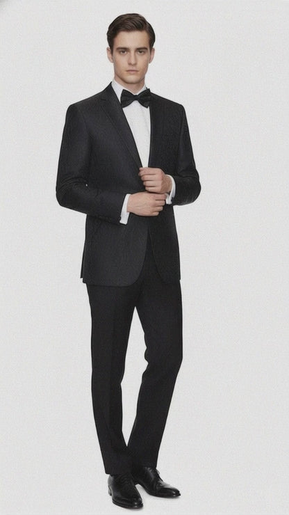 Alberto Nardoni Brand Men's Black Blazer