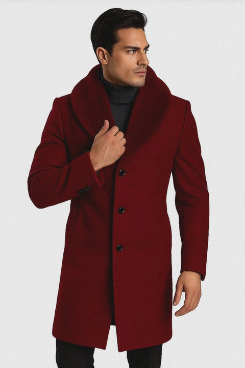 Burgundy Topcoat 
