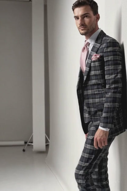 ROSSI MAN SLIM FIT 3 PIECE SUIT MAX RM1739