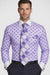 Polka Dot Dress Shirt - Purple