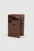 Men's Alligator Trifold Wallet in Brown