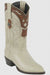 Winter White Cowboy Boots J-Toe