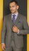 Two Button Light Grey Pinstripe Flat Front Three Piece Suit