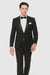 Men's Velvet Suit Lapel Suit - 100% Percent Wool Fabric Suit - Worsted Wool Business Suit