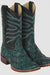 Rustic Turquoise Pirarucu Boots