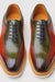 Carrucci Stylish Two-Tone Brogue Oxford