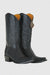 Men'S Black 13 Embroidered Leather Shaft Handcrafted Dress Cowboy Boot Cheap Priced For Sale Online