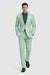 Men's green suit