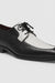 Marco Di Milano Andretti Black/White Ostrich Leg Shoes