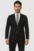 Mens Cotton Fabric Suit - Black Suit For Summer