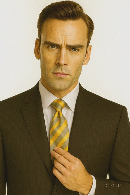 Black Almost Very Dark Gray Wiht Light Gray Pinstripe 100% Worsted Available In 2 Or 3 Buttons Style Regular Classic Cut Cheap Priced Business Suits Clearance Sale