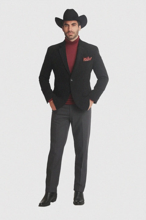 Black Corduroy Blazers