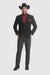 Men's 2 Buttons Classic Corduroy Cheap Priced Unique Dress Blazer Jackets For Men Sale Black