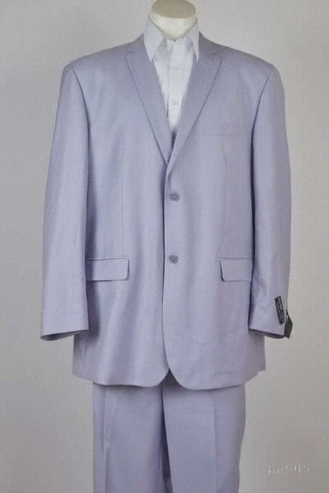 2 Button Men's Lilac Suit