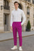 Men’s Fuchsia Dress Pants – Slim Fit Stylish Formal Trousers for Parties in Hot Pink Color