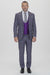 Statement Men's 3-Piece Modern Fit Suit – 100% Wool with Sleek Scoop Vest