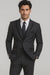 Western Suit - Trajes Para Hombres - Cowboy Formal Attire - Trajes De Novio - Notch Lapel Single Breasted Grey Suit