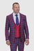 Statement Men's 3-Piece Modern Fit Suit – 100% Wool with Bold Scoop Vest