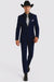 Smoking Traje - Esmoquin - Smoking Para Hombre - Royal Blue Tuxedo