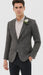 Mens Blazer Tweed Blazer Herringbone Blazer - Z-Gray