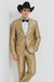 Western Shiny Suits For Wedding - Two Button Tuxedo - Traje Para Hombre