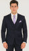 Vitali Brand Suits - Men'S Dark Navy Slim Fit Vent Sharkskin Shiny Vested 3 Piece Suit Online Discount Fashion Sale - Dark Blue Suit Color