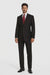 Athletic Cut Classic Suits Men's suit  Classic Relax Fit Pleated Pants 19 Inch Bottom Brown