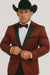 Men's Red 2 Buttons Slim Fit Solid Sharkskin Cheap Priced Blazer Jacket For Men Sport coat