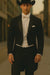Western Suit - Trajes Para Hombres - Cowboy Formal Attires - Trajes De Novio - Black