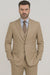 Brand: Caravelli Collezione Suit - Caravelli Suit - Caravelli italy Men's Beige Slim Fit Suit