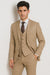 Brand: Caravelli Collezione Suit - Caravelli Suit - Caravelli italy Men's Beige Slim Fit Suit
